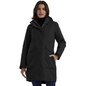 Killtec - Parka - Zwart - Functionele Damesparka - Waterdicht en Ademend