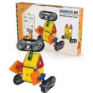 UNVI - Magnetische kit Obra Robots 51 delen TACHAN, meerkleurig (709T00634)