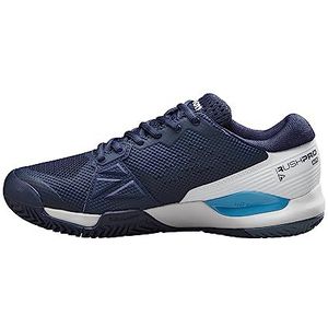 WILSON Rush Pro Ace Sneakers voor heren, Navy Blazer Wit Blauw Atol, 46.5 EU