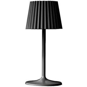 ABBY BLACK Draadloze led-tafellamp, warmwit, H30 cm