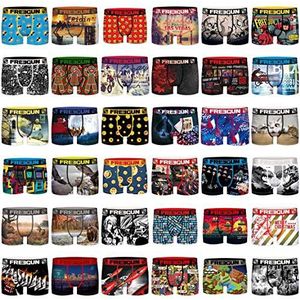 FREEGUN Jongens ondergoed, Meerkleurig, 8 jaar