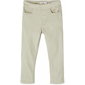 NAME IT Nkfpolly Twibatoas Hw Capri Df leggings voor meisjes, desert sage, 128 cm
