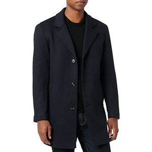 s.Oliver Heren Mantel Langarm, Donkerblauw, 102, Donkerblauw, 60