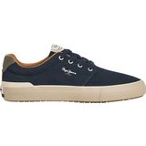 Pepe Jeans Heren Ben Casual M Sneak, Blauw (Navy), 6.5 UK, Blauw marine, 40 EU