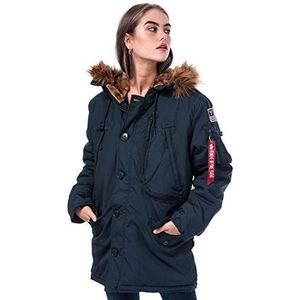 ALPHA INDUSTRIES Wmn Fleecejack voor dames - blauw - X-Small