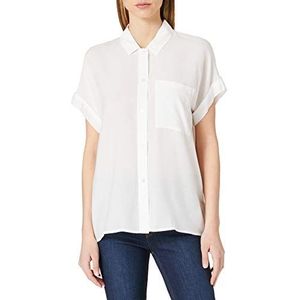 TOM TAILOR mine to five Dames blouse met korte mouwen 1025581, 10315 - Whisper White, 36