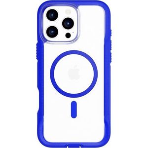Tech21 EvoPro voor iPhone 16 Pro Max Compatibel met MagSafe - Impact Protection Case 21x Militaire Standaard Getest - in Helder/Blauw