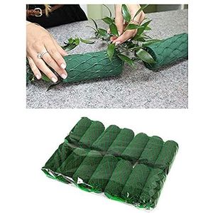 Groene bloemen Natte Schuim Bloemist Garland (14 Pack) 13X5 Cm/5.12X1.97 Inches, yards - Ideale grootte piepschuim Oasis Blokken voor ambachten, bloemstuk & bruiloft decoraties - voor verse & kunstmatige bloemen