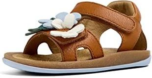 Camper - Tws Fw - Sandalen - Bruin - Leren Kindersandalen met Klittenbandsluiting