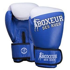 Boxeur des Rues Serie Fight Activewear bokshandschoenen unisex - volwassenen, blauw, 12 oz