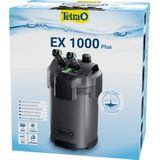 Tetra Aquarium buitenfilter EX 1000 Plus - krachtig filter voor aquaria tot 300 L, creëert kristalhelder visvriendelijk water, voor binnen