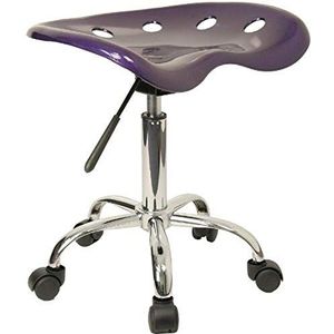 Flash Furniture Bureaustoel, violet, 38,1 x 43,18 x 65,41 cm