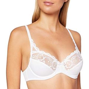 Playtex - Essential Elegance - Damesbeha - Wit - Met Beugels, Microvezel, 1 Stuk, 105E