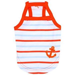 Puppia PAPB-TS1314 Moby Hemd, M, oranje