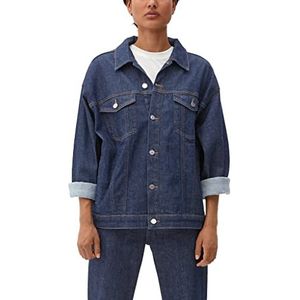 s.Oliver jeansjas voor dames, donkerblauw, XL