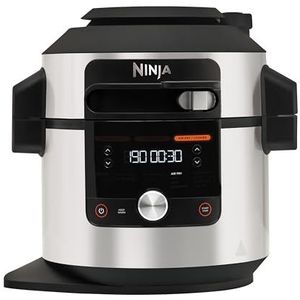 Ninja Foodi MAX 12-in-1 SmartLid-multikoker [OL650EU] 7,5 l, snelkookpan, heteluchtfriteuse