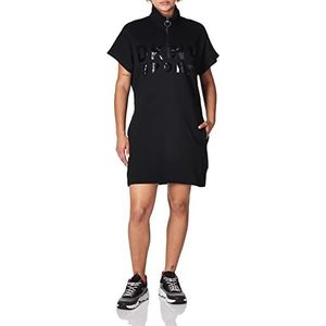 DKNY Sportjurk voor dames, met logo, casual jurk, Zwart, S