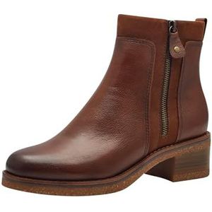 Marco Tozzi Dames Bootie Zip+Slip 2-25064-43 Modelaarzen, Cognac Comb, 37 EU, Cognac Kam, 37 EU