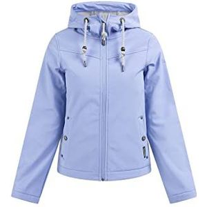 Schmuddelwedda Dames Softshelljas Ashdown, Paars Blauw 271, S, Paars blauw 271, S