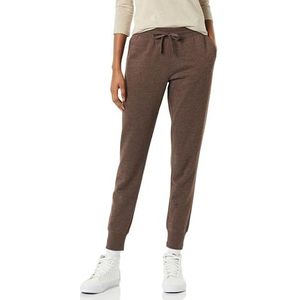 Amazon Essentials Fleece joggingbroek voor dames (verkrijgbaar in grote maten), bruin heather, 4X