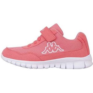 Kappa Follow Sneakers voor kinderen, uniseks, Flamingo White, 26 EU