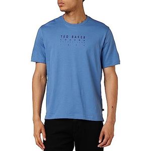 Ted Baker Alisbur T-shirt voor heren, Donkerblauw, XS