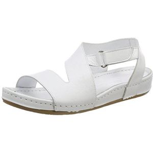 Andrea Conti Open sandalen voor dames, 0025784, wit, 36 EU