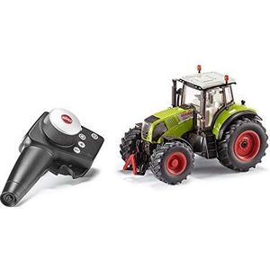 siku 6882, Claas Axion 850 tractor, Radio controlled, 1:32, Includes remote control, Metal/Plastic, Green, Battery operated, Compatible with attachments