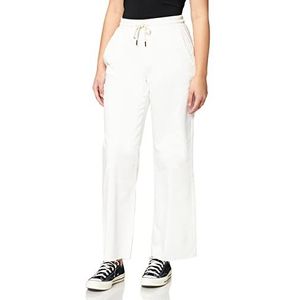 IPEKYOL Dames denim look relaxed fit broek, off-white, 42
