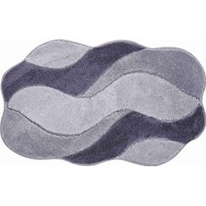 Grund Badmat, Ultrazacht en absorberend, Antislip, 5 jaar garantie, CARMEN, Badmat 80x140 cm, Grijs
