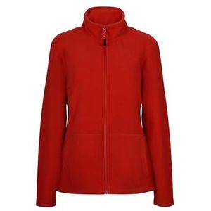 Mukua Perth Woman Fleecejack voor dames, rood, maat M, Rood, M