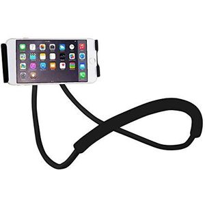 Global Gizmos Flexibele telefoonhouder ~ Luie arm ~ Zwart ~ 58770