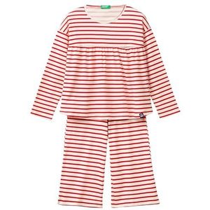 United Colors of Benetton Pijama meisjes set, Meerkleurig, 110 cm