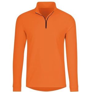 Sportshirt - Lichtoranje - 92% Polyester, 8% Elastaan