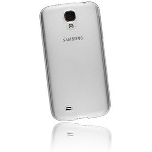mumbi Hoes compatibel met Samsung Galaxy S4 mobiele telefoon case telefoonhoes, transparant wit