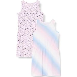 NAME IT Jersey jurk voor meisjes, roze, 134 cm