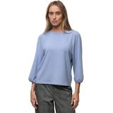 Street One Dames Jacquard shirt in Blauw, in size: 34