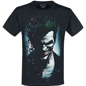 DC Comic s heren t-shirt, zwart, XXL