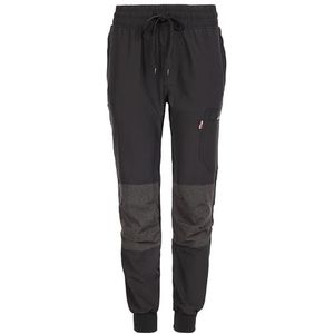 TuffStuff Hyperflex joggingbroek - slim fit - rekbaar - verstelbare tailleband - zakken met rits - heren werkbroek - comfortabele broek voor heren, Zwart, L