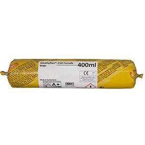 Sika Hyflex-250 Facade i-Cure – elastische polyurethaankit, hoge prestaties, speciale gevelafdichting, 400 ml, beige