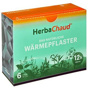 HerbaChaud 1005928 Natuurlijke warmtepleister, 6 stuks