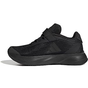 adidas Duramo SL Sneakers uniseks-volwassene, Core Black/Core Black/Ftwr White Strap, 38 2/3 EU