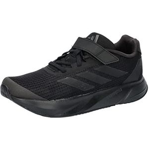 adidas Duramo SL Sneakers uniseks-volwassene, Core Black/Core Black/Ftwr White Strap, 34 EU