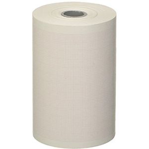 Tecnocarta RI3707503012I thermisch papier voor ECG compatibel met een kristallen HP Philips Heartstart MRX, 75 mm x 30 m, 5 stuks