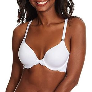 Maidenform Vrouwen volledige dekking BH, Blanc (wit), 75D