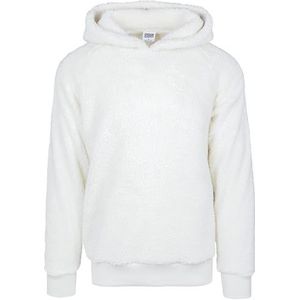 Urban Classics Sherpa Hoodie voor heren, wit (offwhite 00555), M
