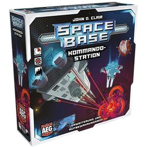 Alderac Entertainment Group, Space Base: Commandostation, Uitbreiding, familiespel, dobbelspel, 2-7 spelers, vanaf 10+ jaar, 60+ minuten, Duits