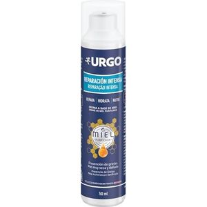 Urgo - Intensieve reparatie - handcrème op gereinigde honingbasis - fles met 50 ml doseerpomp