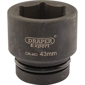 Draper Expert 5123 43 mm 1"" vierkante drive Hi-Torq 6-punts slagcontactdoos