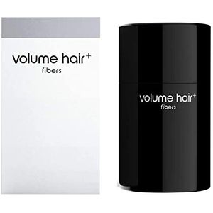 volume hair 4260353240058, Vezels Voor Haarverdikking Voor Vrouwen En Mannen Verloren Haar Bulk Haarvezel Voor Grote Human Hair Effect Haar Poeder Applicator, Donkerbruin, 12 Gram